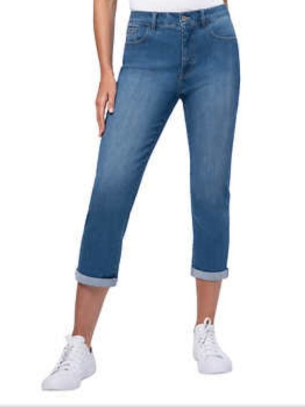 Santana Jeans Tummy Control Classic Fit Capri